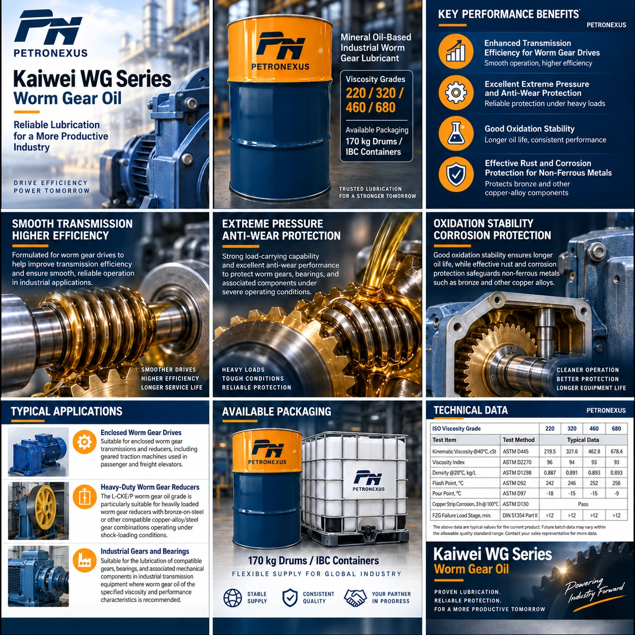PN Kingve WG Worm Gear Oil - Detail image 1