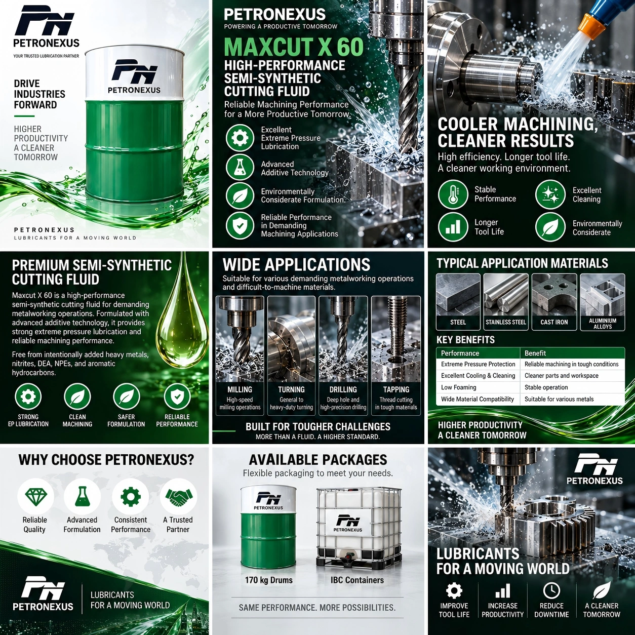 Maxcut X 60 Semi-Synthetic Cutting Fluid - Detail image 1