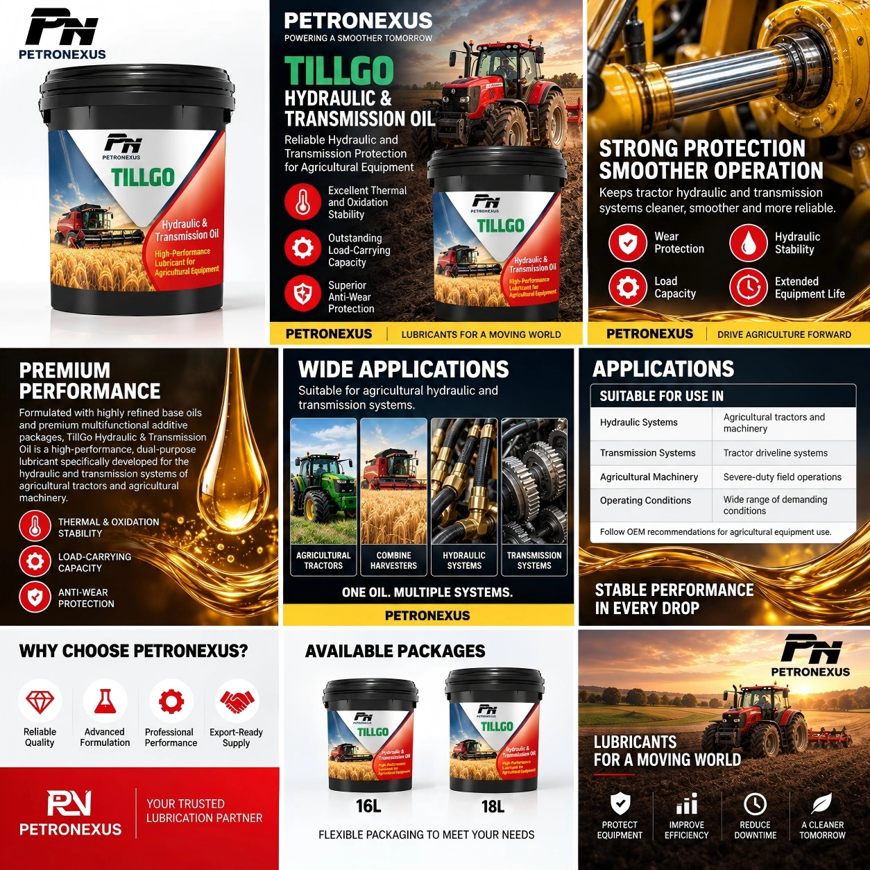 TillGo Gengchi Hydraulic and Transmission Dual-Purpose Fluid - Detail image 1